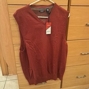 NWT Izod Men's Large Sweater Vest